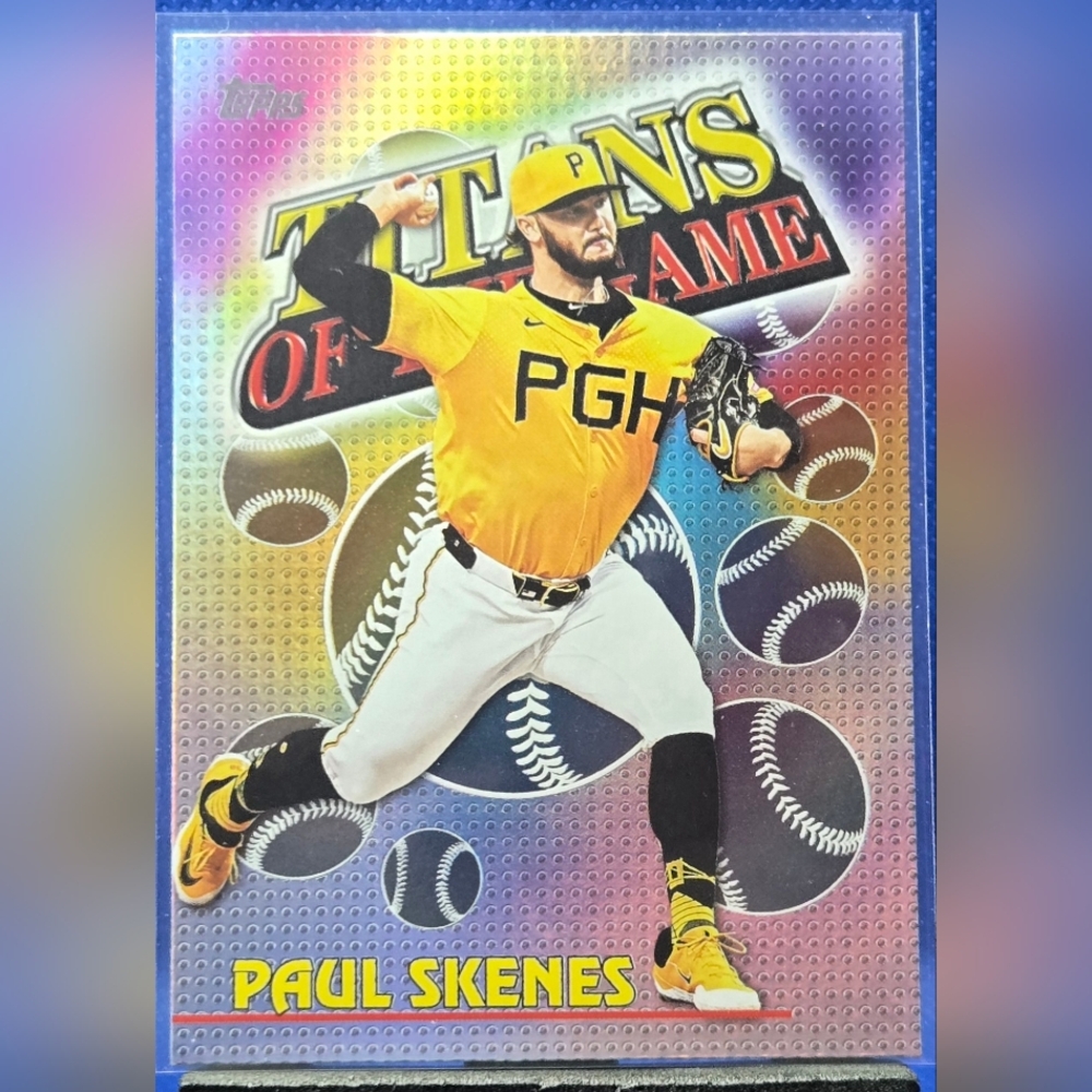 PAUL SKENES / TITANS OF THE GAME CARD